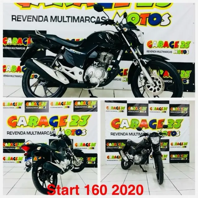 Moto Honda CG 160 2020 Start