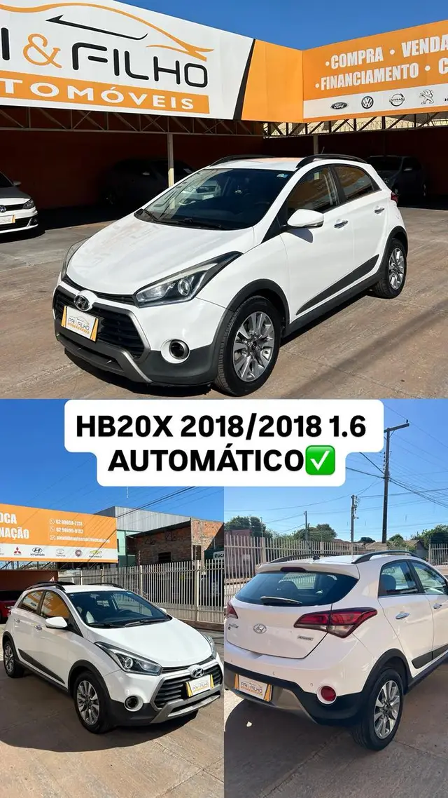 Carro Hyundai HB20X 2018 Premium 1.6 (Aut) (Flex)