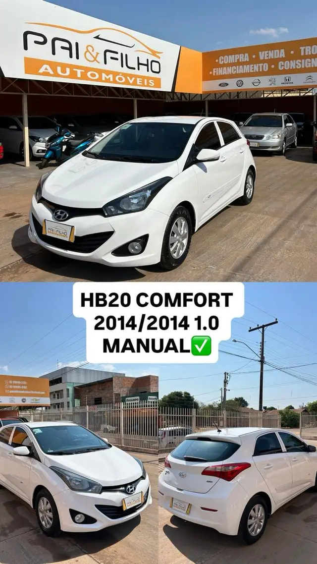 Carro Hyundai HB20 2014 1.0 Comfort (Flex)