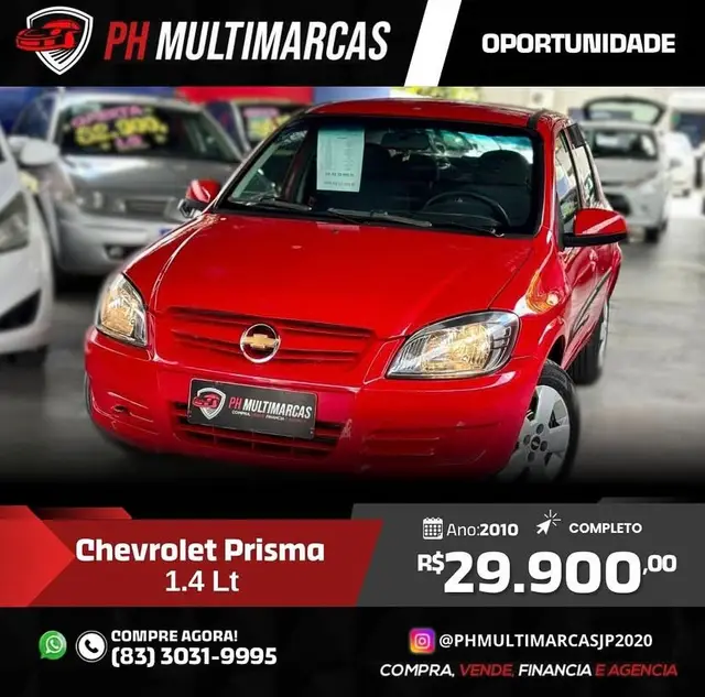 Carro Chevrolet Prisma 2010 Joy 1.4 (Flex)