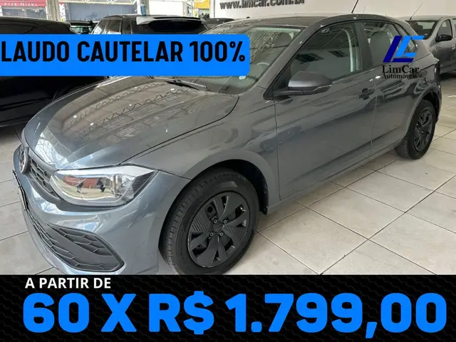 Carro Volkswagen Polo 2025 Track 1.0 Flex 12V 5p