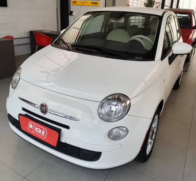 Carro Fiat 500 2014 Cult Dualogic 1.4 Evo (Flex)