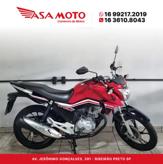 Moto Honda CG 160 2019 Titan