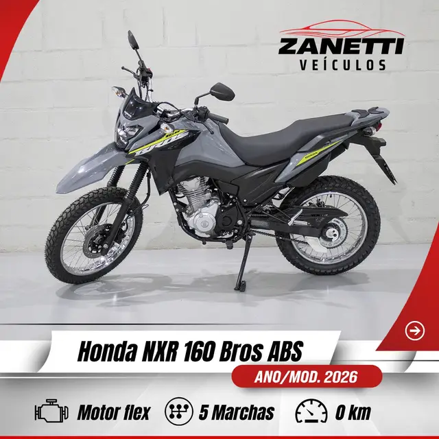Moto Honda NXR 160 2026 Bros ABS