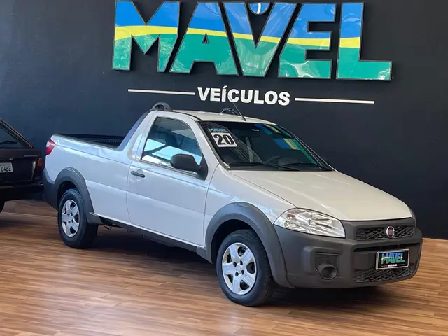 Carro Fiat Strada 2020 Hard Working 1.4 (Flex) (Cabine Simples)