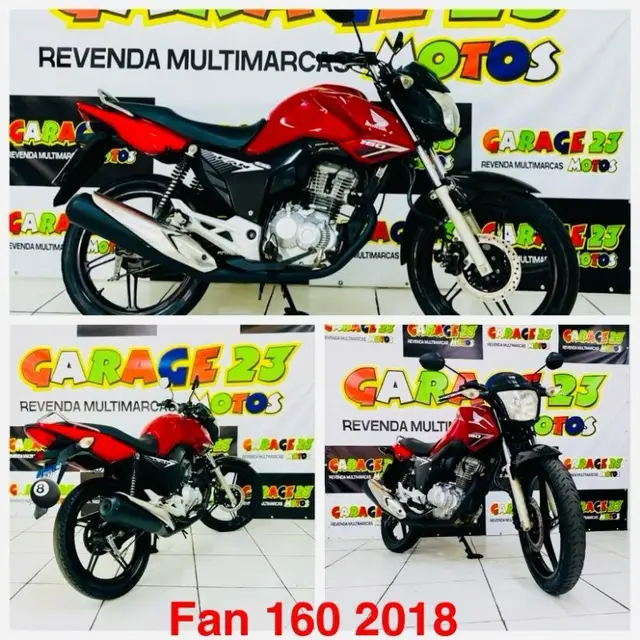 Moto Honda CG 160 2018 Fan