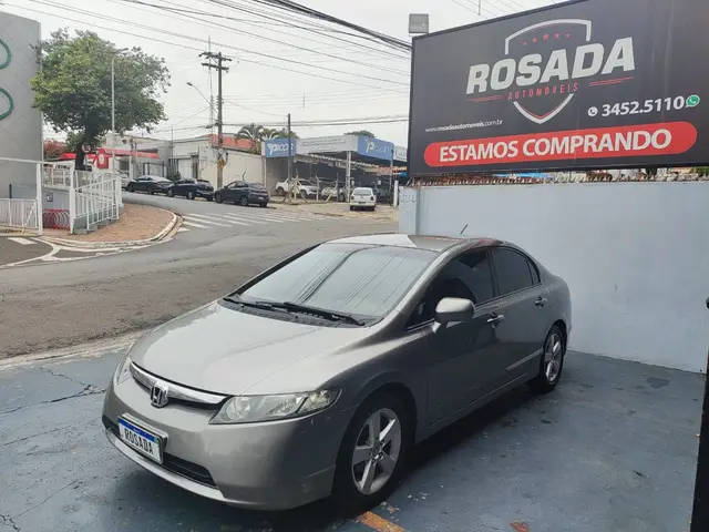 Carro Honda Civic 2008 Sedan LXS 1.8