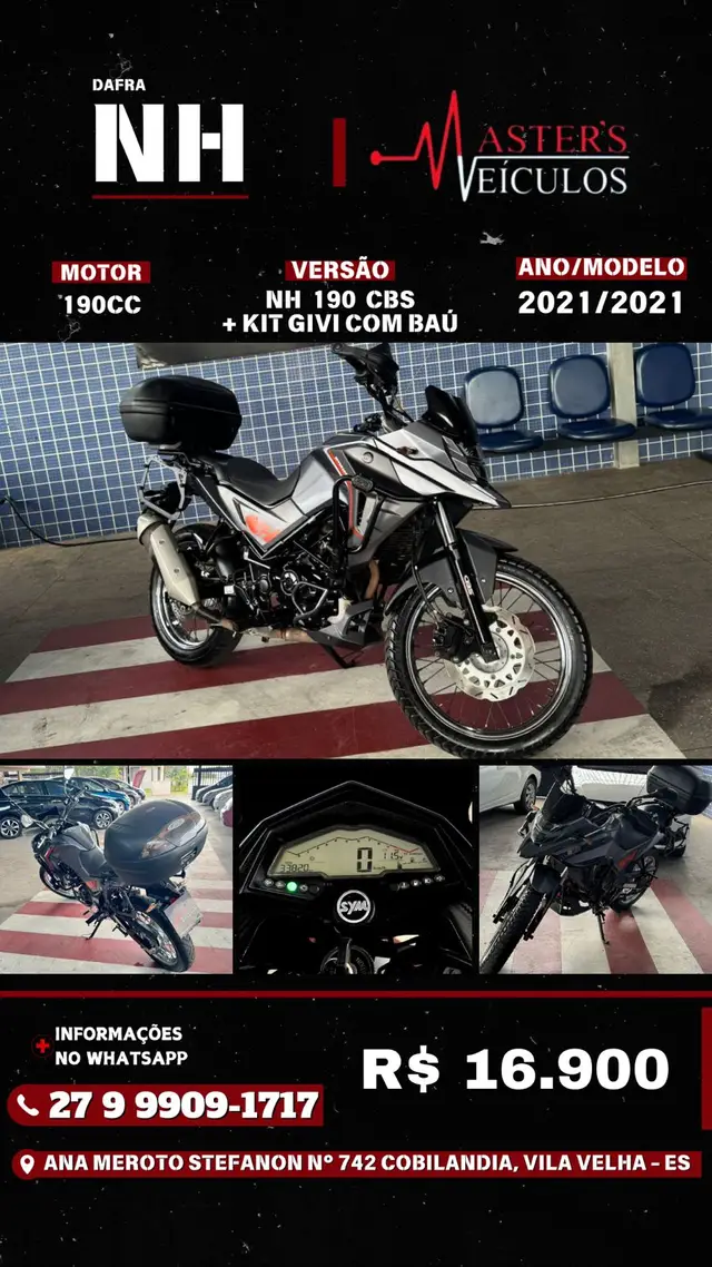 Moto Dafra NH 2021 190