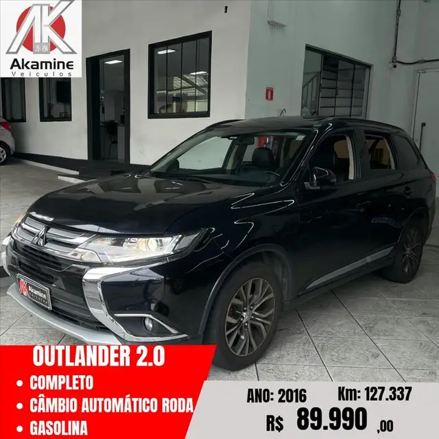 Carro Mitsubishi Outlander 2016 2.0 16V CVT