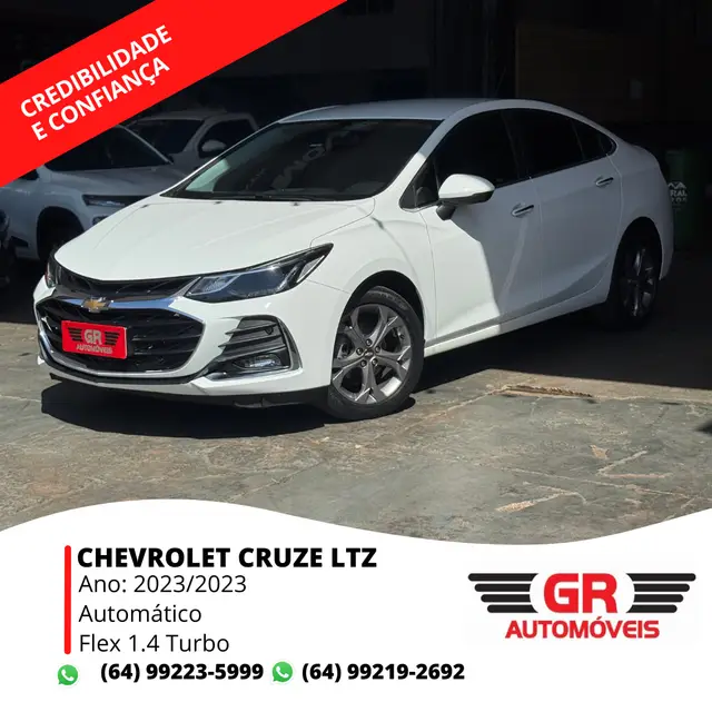 Carro Chevrolet Cruze 2023 LTZ 1.4 Turbo (Aut.)