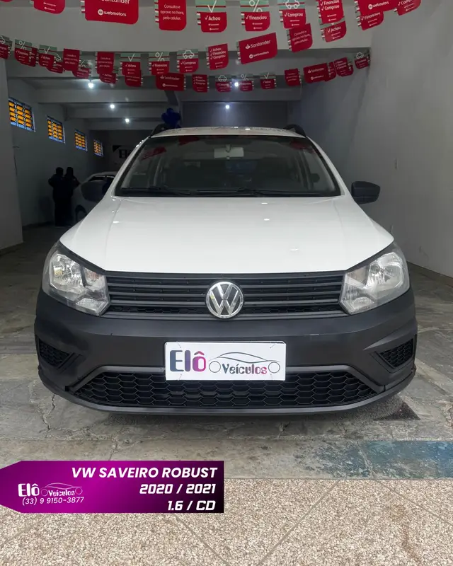 Carro Volkswagen Saveiro 2021 Robust 1.6 MSI CS (Flex)