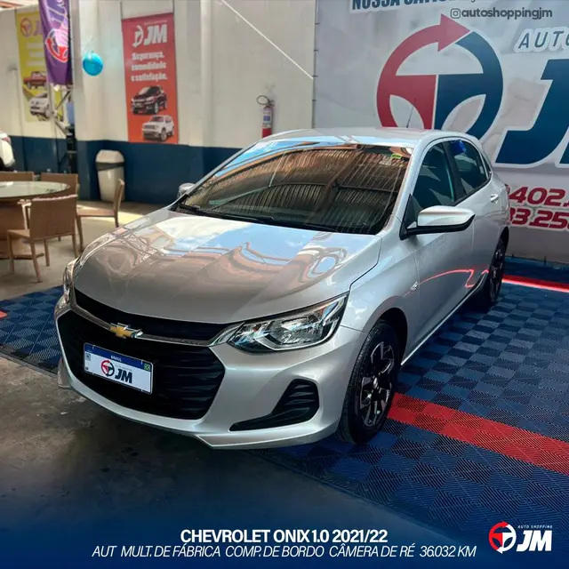 Carro Chevrolet Onix 2022 1.0 Turbo (Flex) (Aut)