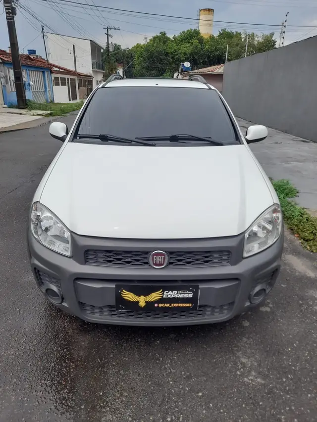Carro Fiat Strada 2018 Hard Working 1.4 (Flex) (Cabine Dupla)