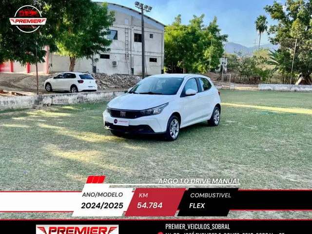 Carro Fiat Argo 2025 1.0