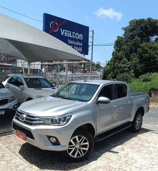 Carro Toyota Hilux Cabine Dupla 2018 Hilux 2.8 16v TDI SRV CD 4x4 (Aut)