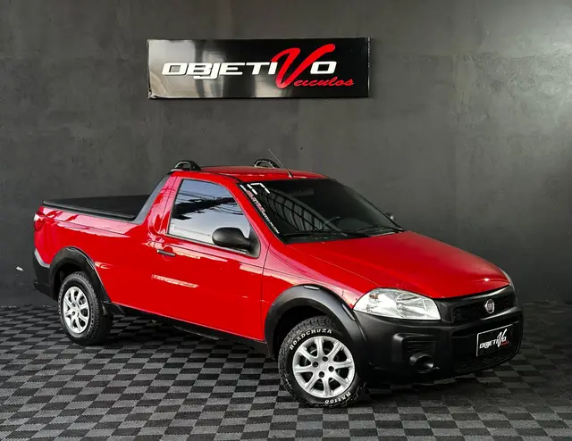 Carro Fiat Strada 2018 Hard Working 1.4 (Flex) (Cabine Simples)