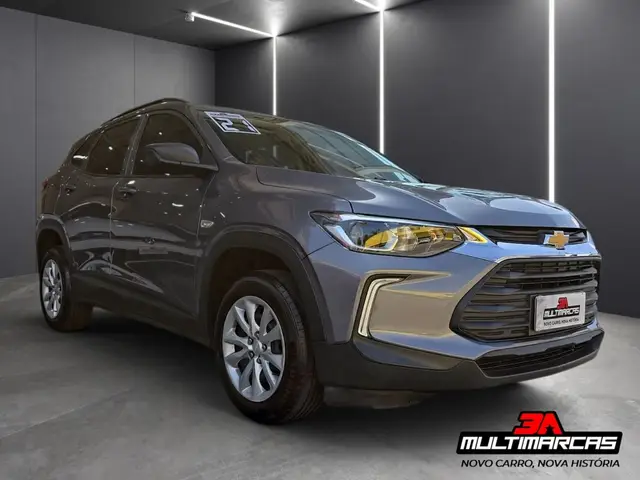 Carro Chevrolet Tracker 2021 1.0 Turbo (Aut) (Flex)