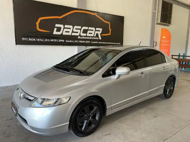 Carro Honda Civic 2008 Sedan LXS 1.8