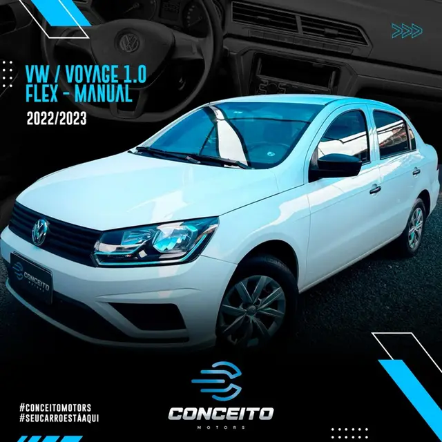 Carro Volkswagen Voyage 2023 1.0 MPI (Flex)