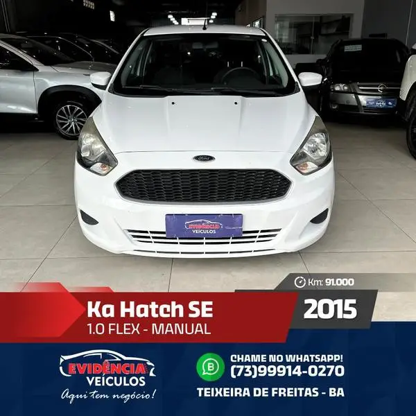 Carro Ford Ka 2015 SE 1.0 (Flex)