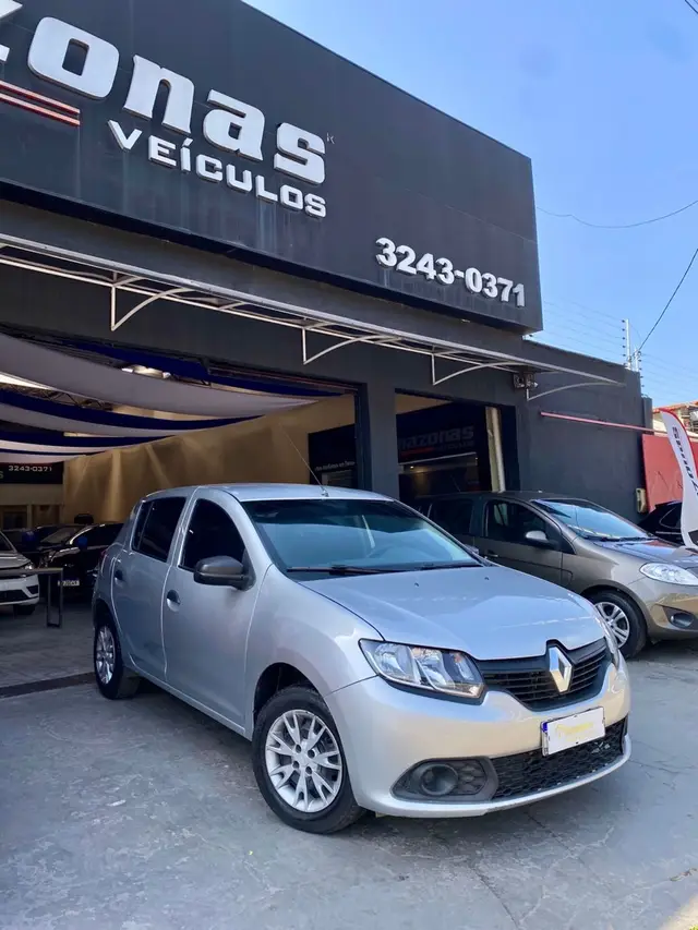 Carro Renault Sandero 2018 Authentique 1.0 12V SCe (Flex)