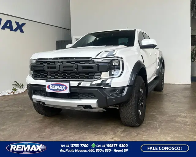 Carro Ford Ranger Cabine Dupla 2024 Ranger Raptor 3.0 V6 Bi-Turbo 4WD AUT.