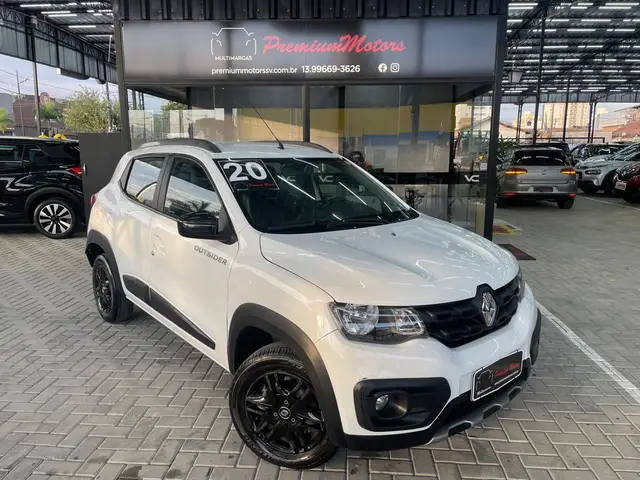 Carro Renault Kwid 2020 Outsider 1.0