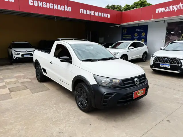 Carro Volkswagen Saveiro 2024 Robust Total Flex 16V