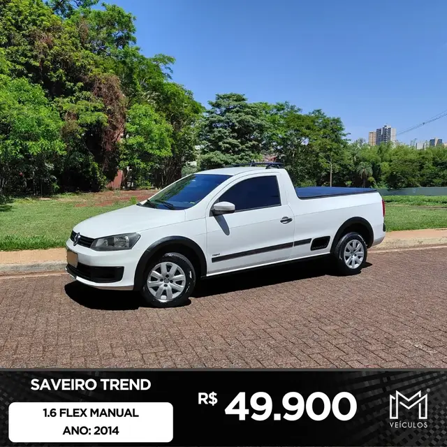 Carro Volkswagen Saveiro 2014 Trendline 1.6 MSI CE (Flex)