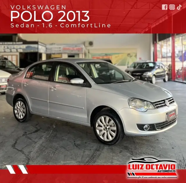 Carro Volkswagen Polo Sedan 2013 1.6 8V (Flex)