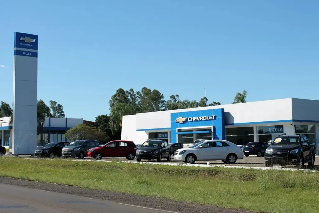 Fachada da loja Veículos à venda em Nicola Veículos LTDA - Santiago - RS