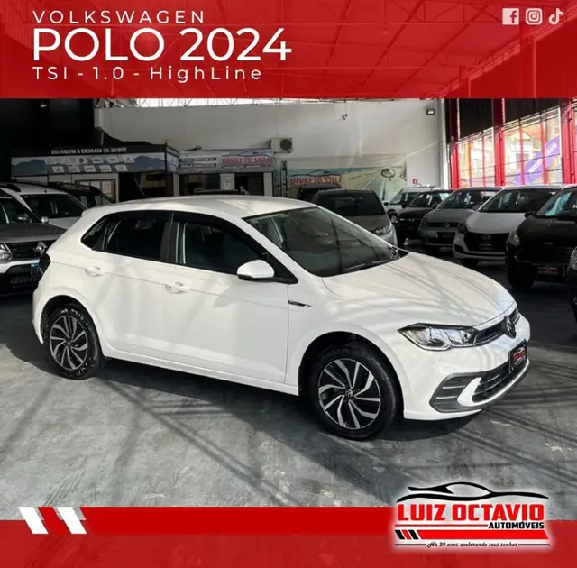 Carro Volkswagen Polo 2024 Highline (Aut) (Flex)