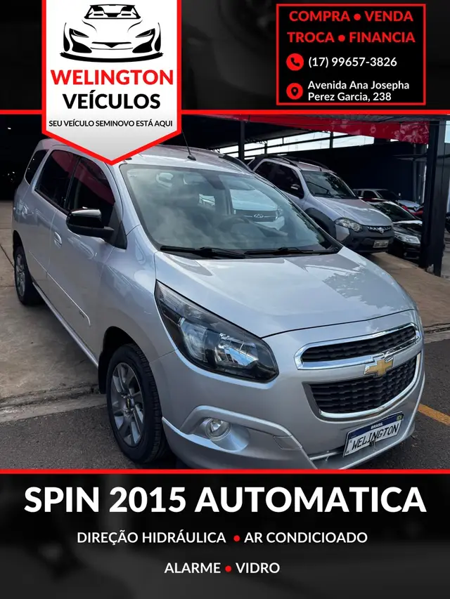 Carro Chevrolet Spin 2017 Advantage 5S 1.8 (Flex) (Aut)