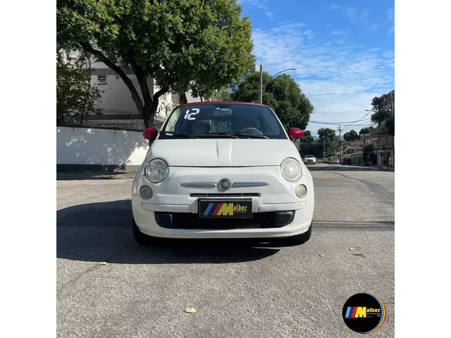 Carro Fiat 500 2012 Cult 1.4 8V