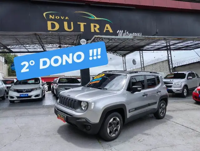Carro Jeep Renegade 2020 1.8 4x2 (Aut) (Flex) (PCD)
