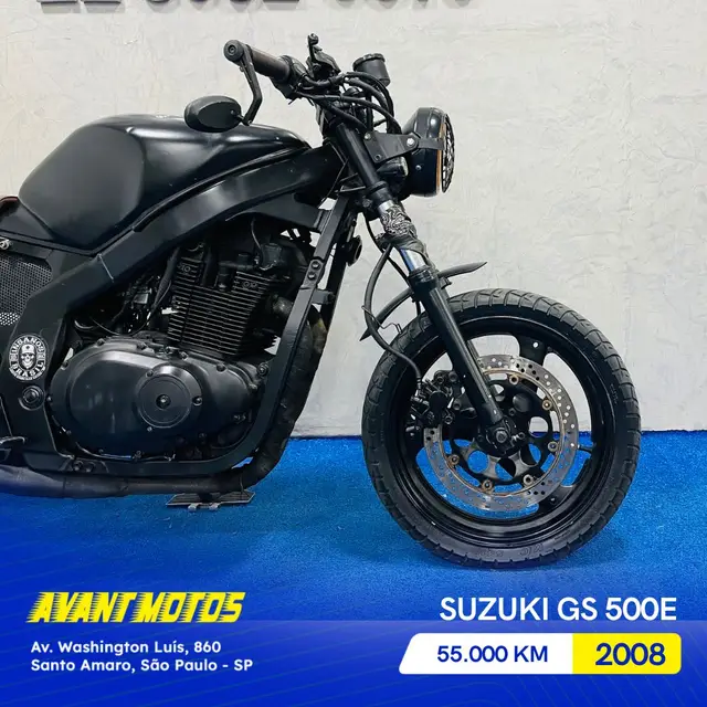 Moto Suzuki Gs 500 2008 E