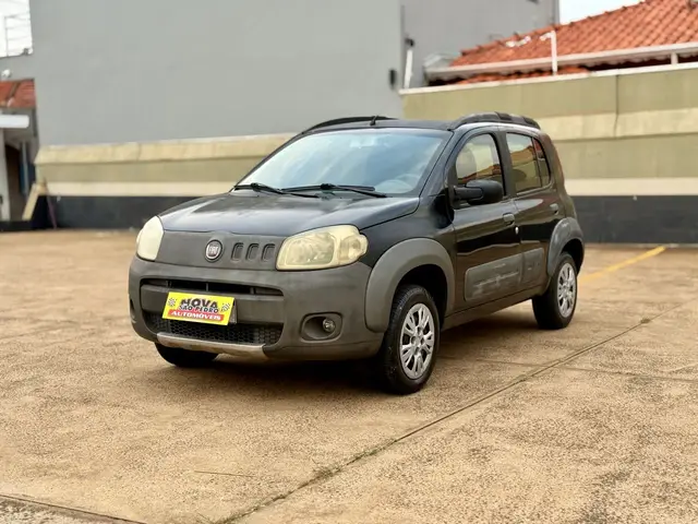 Carro Fiat Uno 2012 Way 1.0 8V (Flex) 4p