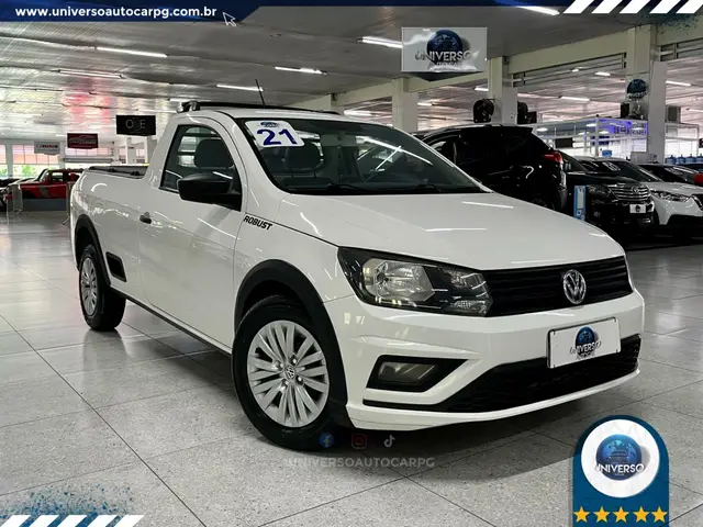 Carro Volkswagen Saveiro 2021 Robust 1.6 MSI CS (Flex)