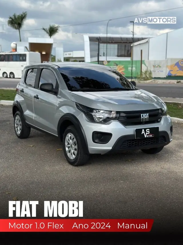 Carro Fiat Mobi 2024 Like 1.0