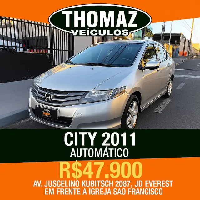 Carro Honda City 2011 LX 1.5 CVT (Flex)