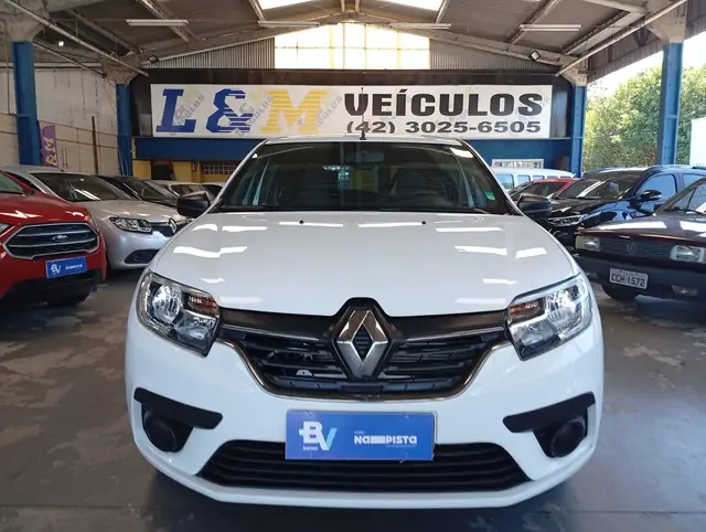 Carro Renault Sandero 2021 Life 1.0 12V SCe (Flex)