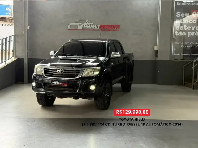 Carro Toyota Hilux Cabine Dupla 2014 Hilux 2.7 SRV CD 4x4 (Flex) (Aut)