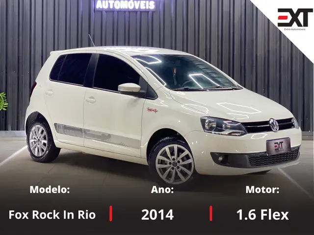 Carro Volkswagen Fox 2014 1.6 VHT Rock in Rio (Flex)
