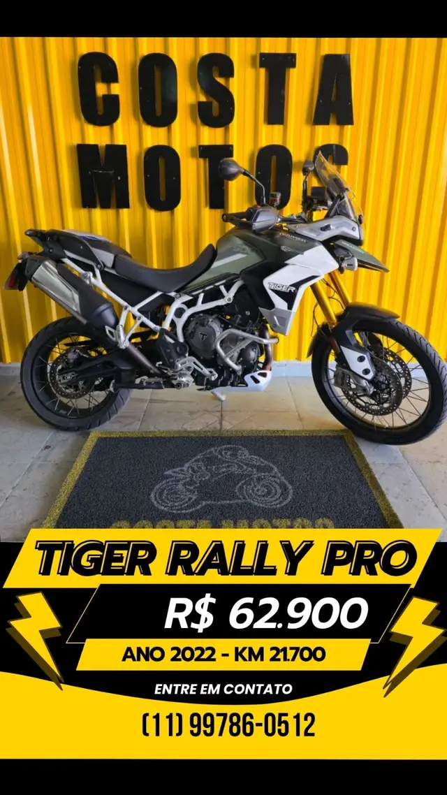Moto Triumph Tiger 900 2022 900 Rally PRO