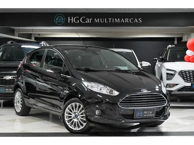 Carro Ford New Fiesta Sedan 2016 1.6 Titanium PowerShift Plus (Flex)