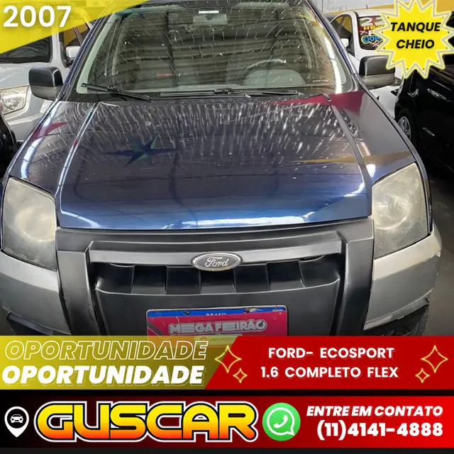 Carro Ford EcoSport 2007 Ecosport XLS 1.6 (Flex)
