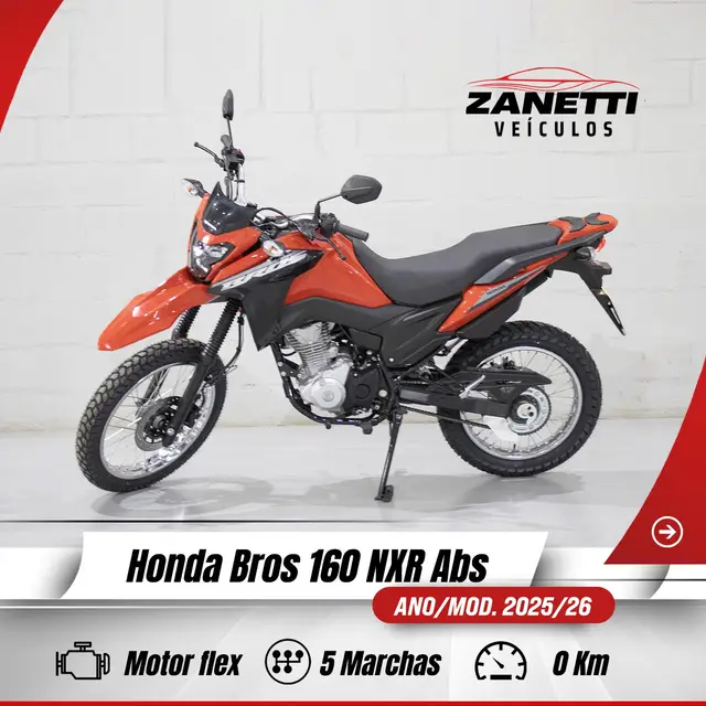 Moto Honda NXR 160 2026 Bros ABS