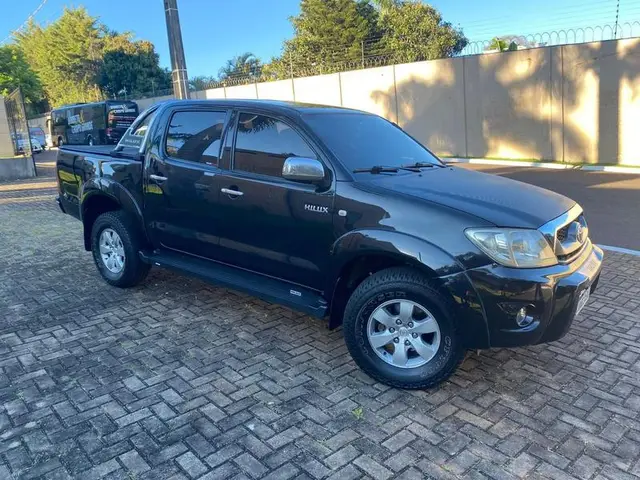 Carro Toyota Hilux Cabine Dupla 2009 Hilux 2.7 SR CD 4x2 (Flex)