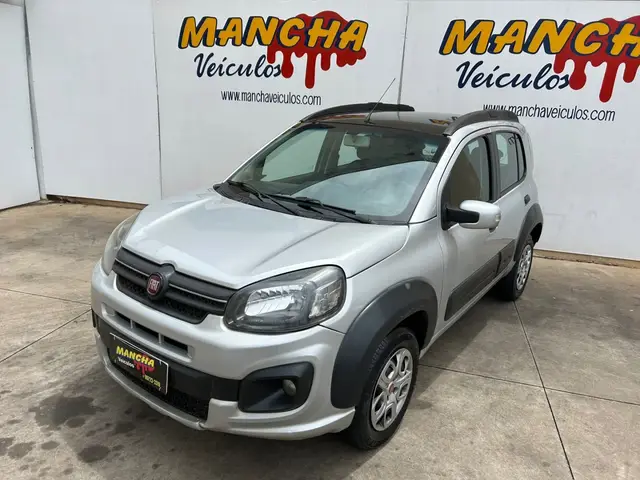 Carro Fiat Uno 2017 Way 1.0 Firefly (Flex)