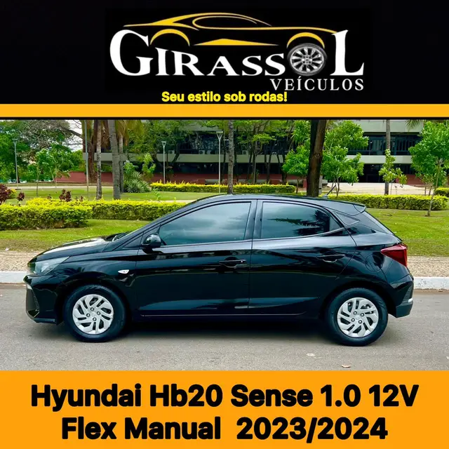 Carro Hyundai HB20 2024 Sense 1.0 (Mec.)